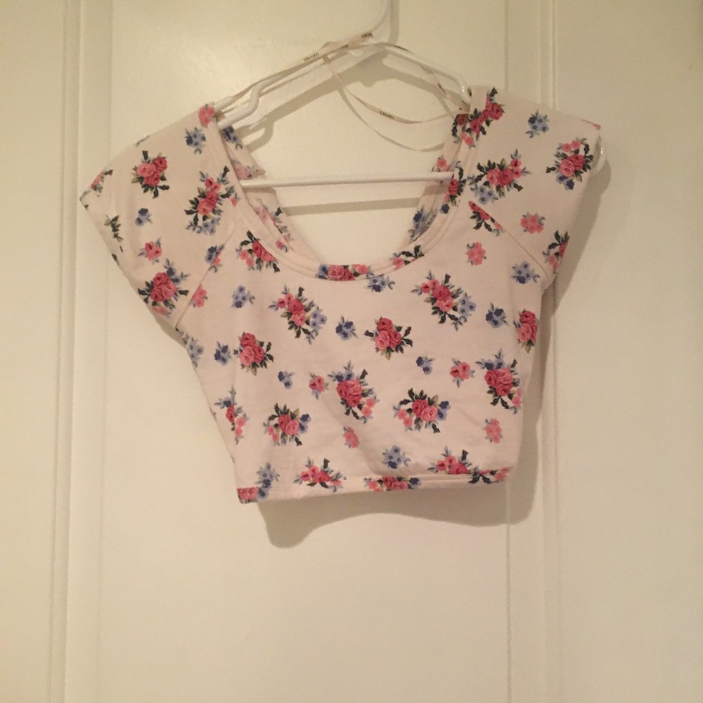 Floral Crop Top